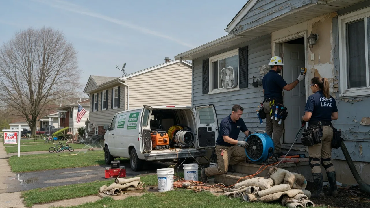 Flood Cleanup in Browns Summit, NC near me
